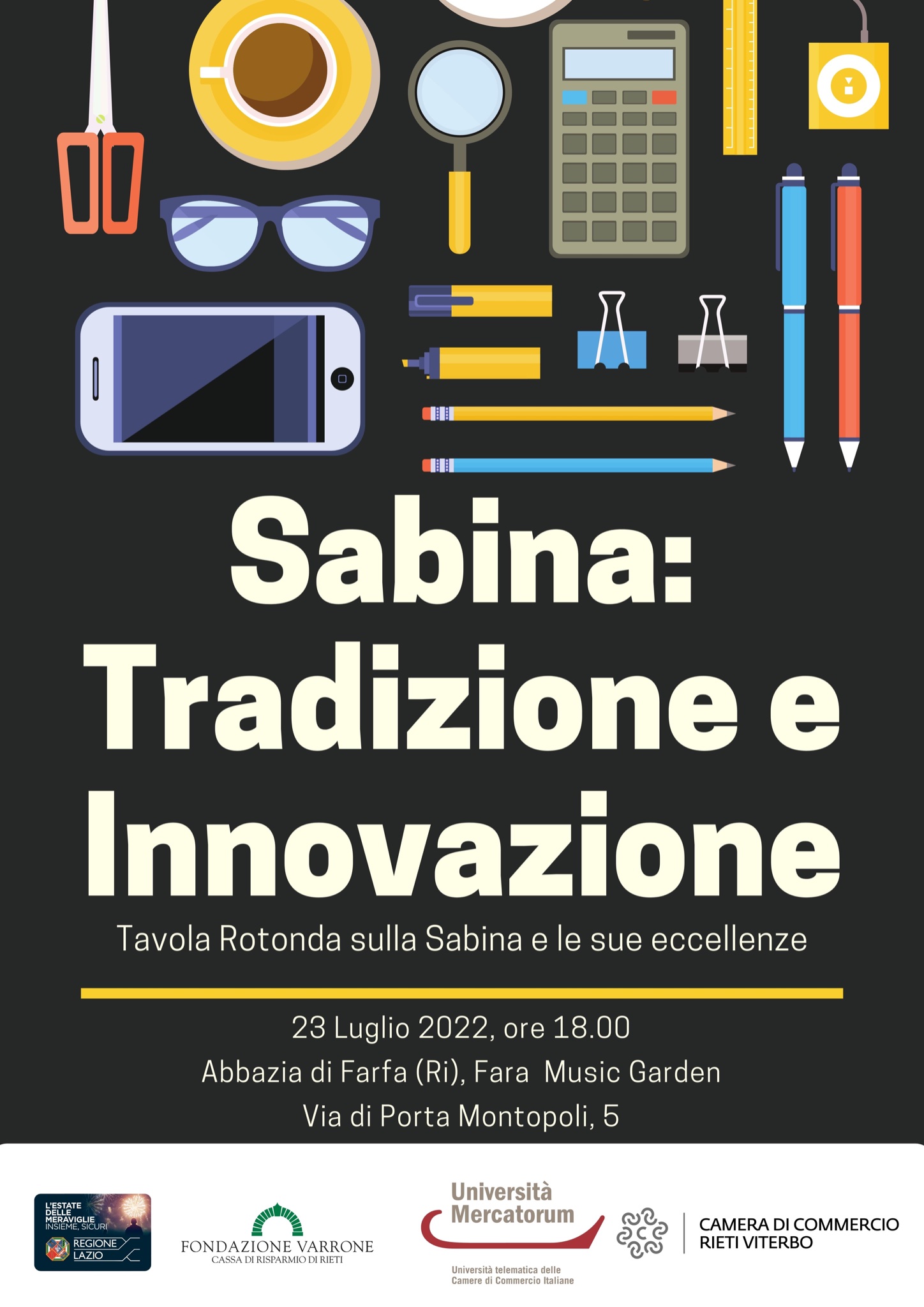 "Sabina: Tradizione e Innovazione", domani al Fara Music Off